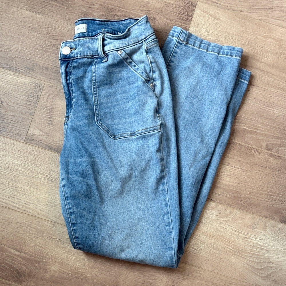 Lane Bryant High Rise Straight Jeans 16L